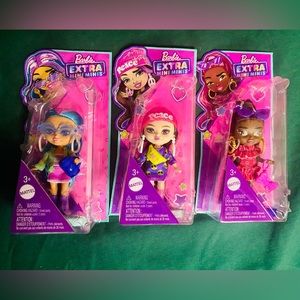 Barbie Extras Mini Mini dolls set of 3